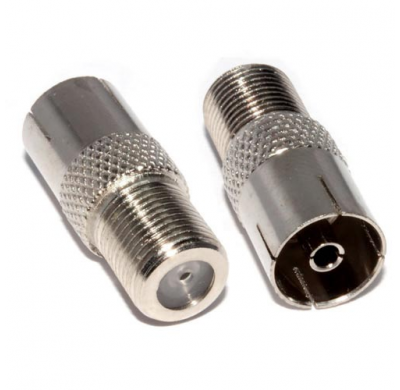 Conector F Hembra a Conector Coaxial