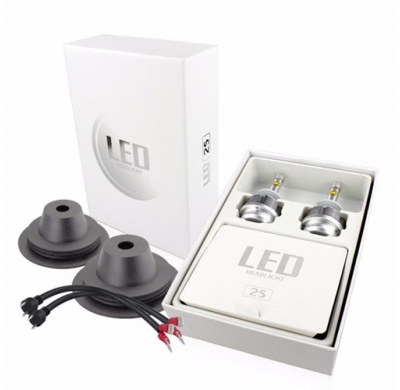 Kit De Lamparas Led H7 , 12 V O 24 V , 5000k , 3600 Lm , Balastro Interno