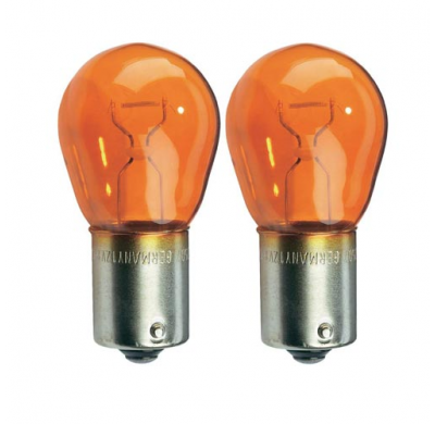 Caja De 2 Lamparas Valeo, 32103, 1 Polo, 12 V, Py21w, Bau15s .