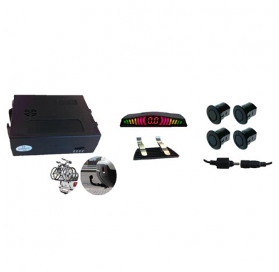 Parking Sensor Con Display Rotativo , (4 Sensores, 18mm) , Corvy .