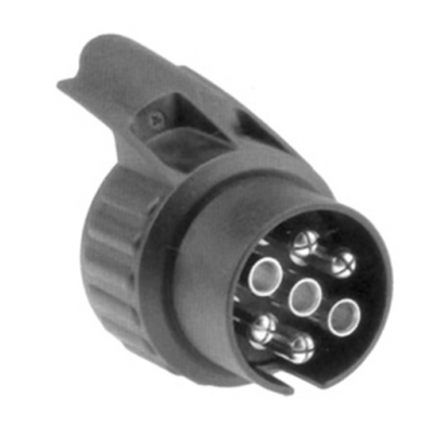 Clavija Plastica De 7 a 13 Polos 12 V. Especial Remolque