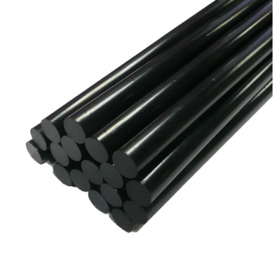 Blister Barras De 11.2 Mm Termofusible Silicona Negra 500 Gr, Pegamento