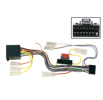Conector Iso Original Para Radios Jvc 2010 > , 16 Pines 14 + 2