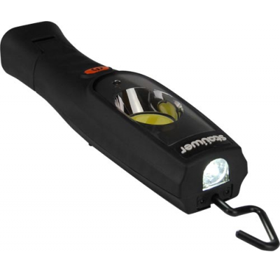 Lampara De Trabajo Portatil 10 W. Chip-Led Especial Taller, Angulo Ajustable, Bateria De Litio, Base Magnetica, 350 Lux a 50 Cm.