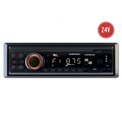 Radio Usb, Sd, Bluetooth , Kdx 031bt24v , Con Micro Externo , Aux . Valido Para 24v . Out