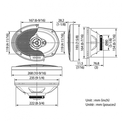 Kit Altavoces Kenwood Kfc S 6966