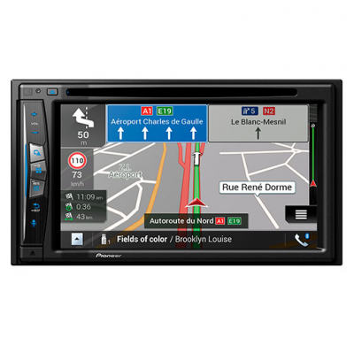 Radio Monitor Doble Din Pioneer Avic Z610bt , Wifi Para Car Play , Spotify , 6.2" , Doble Usb , Navegacion Incluida , Dvd , Waze