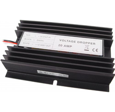 Convertidor Transformador De 24v a 12v 20amp