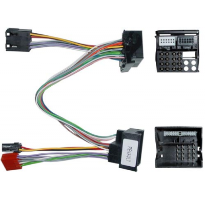 Conector Doble Iso Para Renault 2007 >  , Parrot