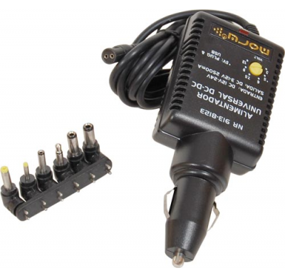 Convertidor Transformador 12v O 24v  a 12/9/7.5/6/5/3v (Usb 5v)  2000ma