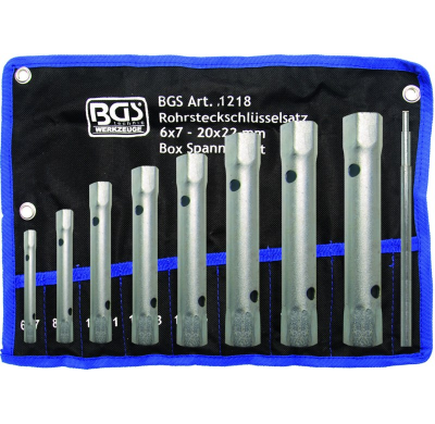 Juego De Llaves De Tubo 6-22 Mm -  8 Piezas