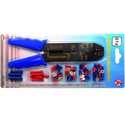 Alicate De Terminales + 60 Terminales