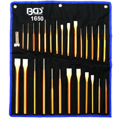 Juego De Cinceles Y Botadores - 28 Piezas