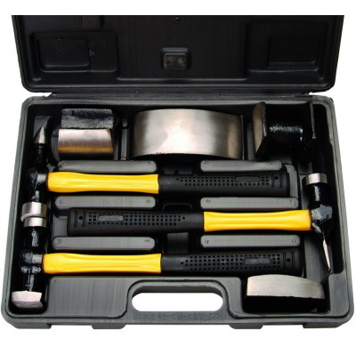 Juego De Tases Y Martillos 7 Piezas