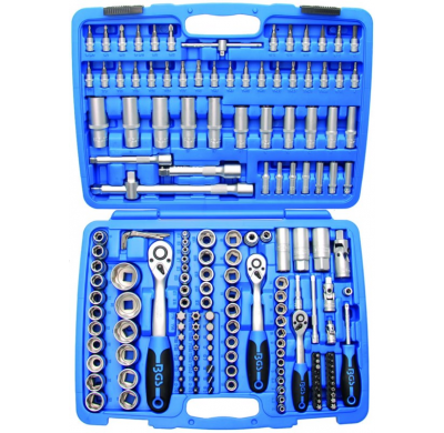 Juego De Autoclé 1/4", 3/8", 1/2" Bgs - 191 Piezas