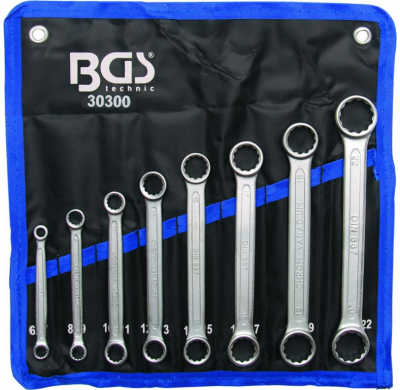 Juego De Llaves Doble Estrella - 6-22mm. - 8 Piezas