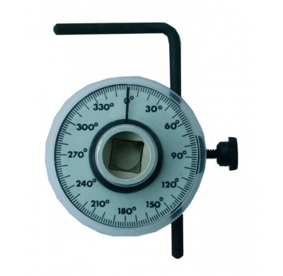 Goniómetro 1/2" Para Comprobación De Ángulo De Par, Cabezal Cuadrado