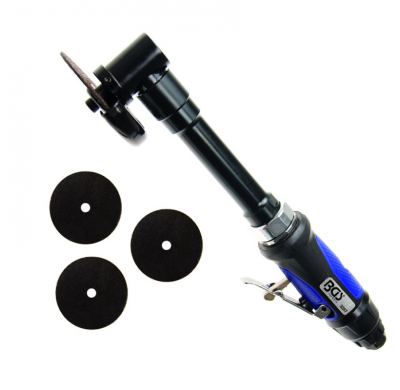 Amoladora Neumática / Con Protector, 310 Mm + 3 Discos