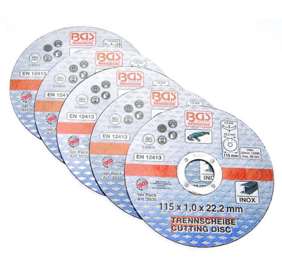 Juego De Discos De Corte De Acero Inox