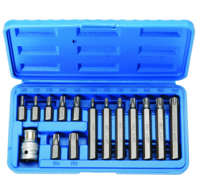 Juego De Puntas Torx - 15 Piezas