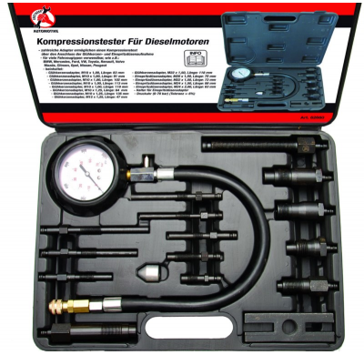 Compresímetro Diesel - 17 Piezas