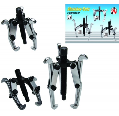 Juego De  3 Extractores - 75/100/150mm