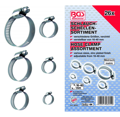 Abrazaderas - 26 Piezas