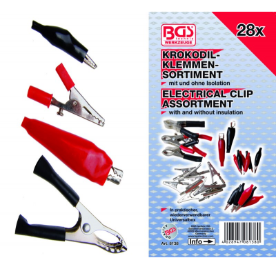 Pinzas Electricas - 28 Piezas