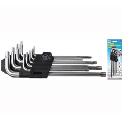 Juego De Llaves Torx Inviolables 9 Piezas