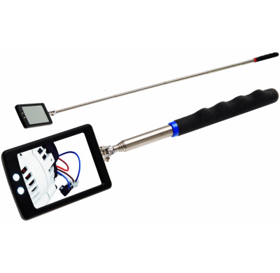 Espejo De Inspección Telescópico, Con Leds