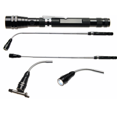 Linterna Led Extensible Con Punta Magnética