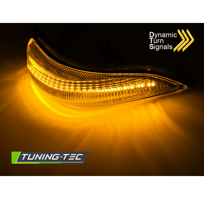DIRECCIÓN LATERAL EN EL ESPEJO LED AHUMADO compatible con TOYOTA YARIS III 11-19