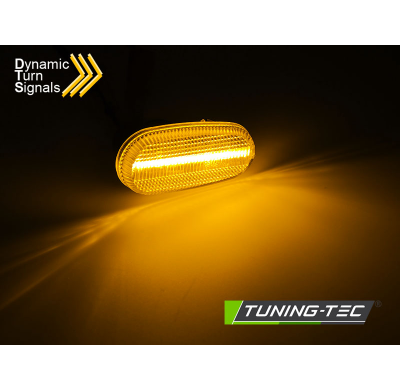 DIRECCIÓN LATERAL LED AHUMADO Intermitente Dinamico compatible con ALFA ROMEO MITO 147 00-04 GT