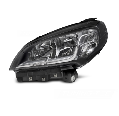 FARO IZQUIERDO NEGRO TYC PARA FIAT DOBLO 14-22