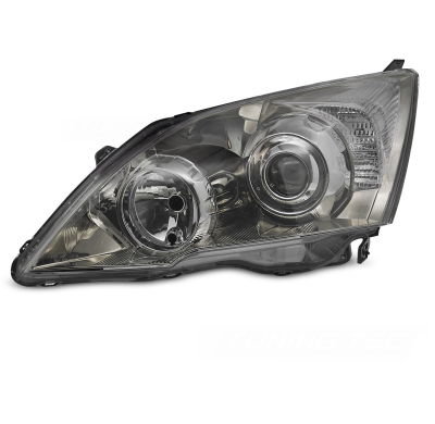 FARO DELANTERO AHUMADO CROMADO LADO IZQUIERDO TYC PARA HONDA CR-V III 06-12