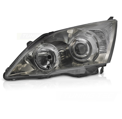 FARO DELANTERO AHUMADO CROMADO LADO IZQUIERDO TYC PARA HONDA CR-V III 06-12