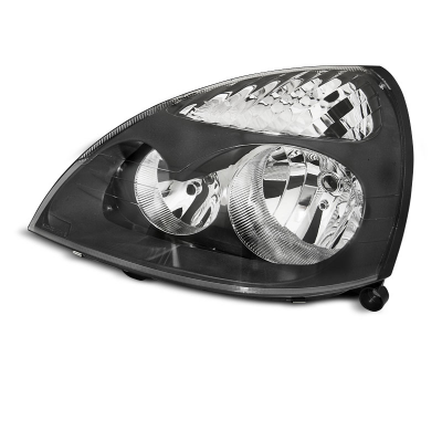FAROS DELANTEROS NEGROS LADO IZQUIERDO TYC para RENAULT CLIO II 06.01-09.05