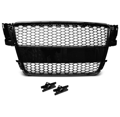 Parrilla Deportiva Audi A5 07-06.11 Negro Brillante Rs-Style
