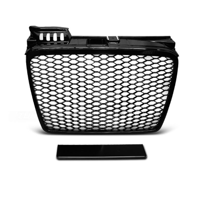 Parrilla Deportiva Grill Audi A4 (B7) Rs-Type 11.04-03.08 Negro Brillante