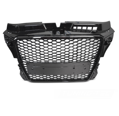 PARRILLA DEPORTIVA NEGRO BRILLANTE PDC PARA AUDI A3 (8P) SPORT 08-12