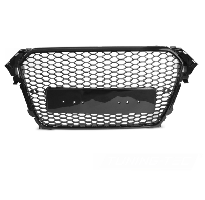 PARRILLA DEPORTIVA NEGRO BRILLANTE PDC PARA AUDI A4 B8 12-15