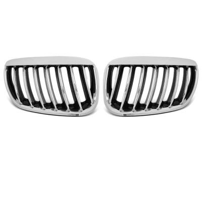 Parrilla Deportiva Bmw X5 E53 04-06 Cromado