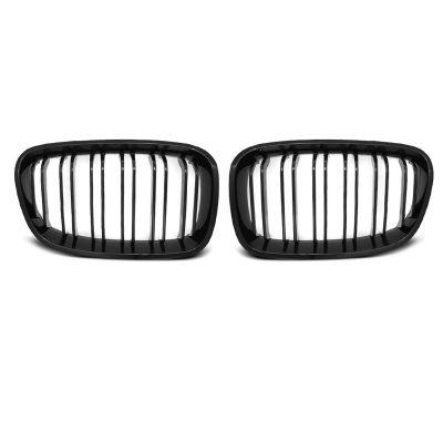 Parrilla Deportiva Bmw F20 F21 11-12.14 Negro Brillante Double Bar M-Look