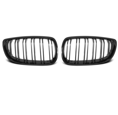 Parrilla Deportiva Bmw E92/E93 07-10 C/C Negro Brillante Double Bar M-Look