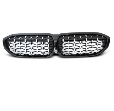 PARRILLA DIAMANTE NEGRO BRILLANTE para BMW G20/G21 19-