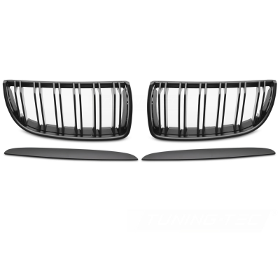 PARRILLA DEPORTIVA NEGRO MATE PARA BMW E90 E91 05-08