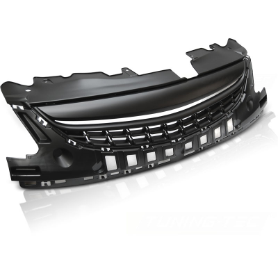 Parrilla Delantera Opel Corsa D 11-14 Matt Black