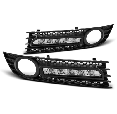 Rejilla Luz Diurna Audi A4 01-04 Negro