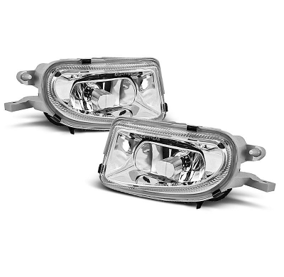 Antinieblas Mercedes W210/Clk/Slk Cromado