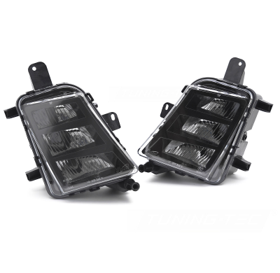 FAROS ANTINIEBLA LED TRANSPARENTES PARA VW GOLF VII 13-17